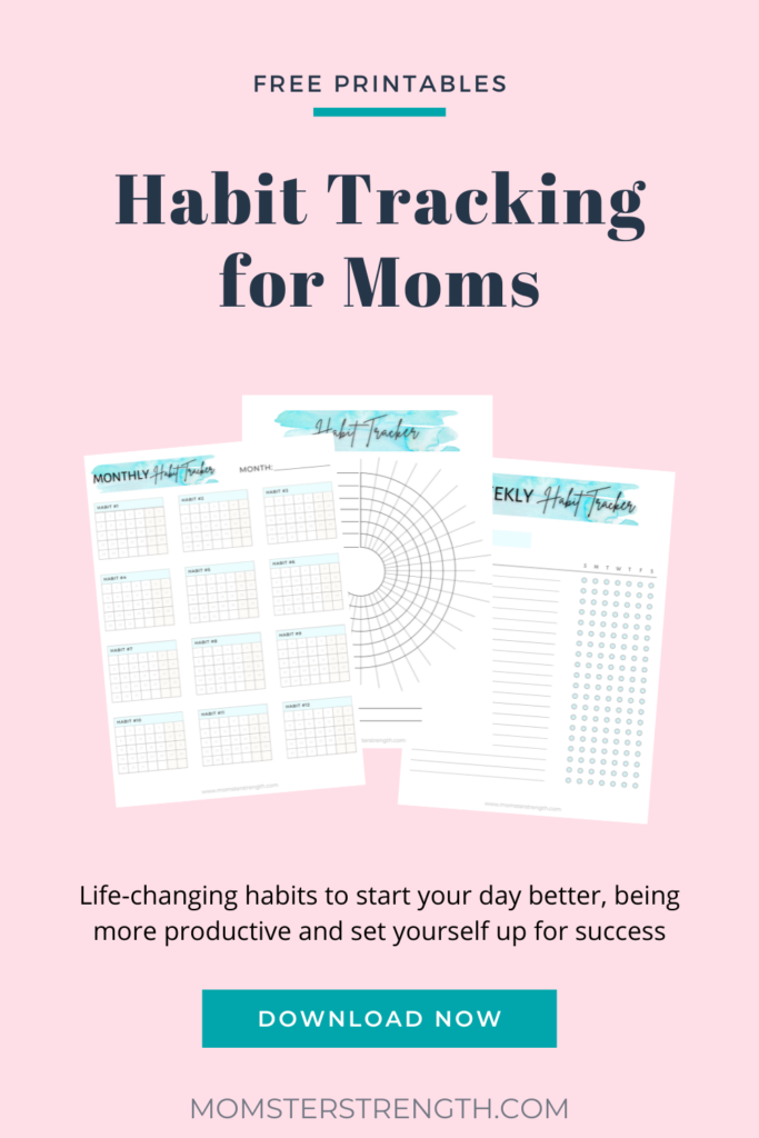 Habit tracking for moms